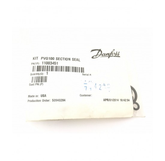 11003451- PVG100 Section Seal Kit