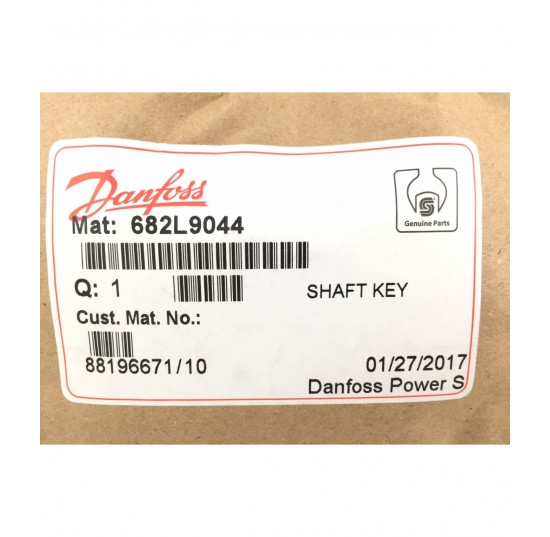 682L9044 - Parallel Key SAE Version 1/2x1/2x21/4 inch B.S. 46
