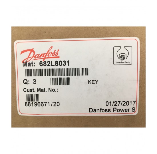 682L8031 - Parallel Key SAE Version 3/16x3/16x3/4 inch B.S. 46