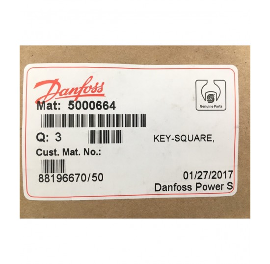 5000664 - Parallel Key 6.35x6.35x12.7 mm