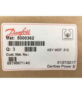 5000362 - Woodruff Key 7.887x dia 31.8 mm