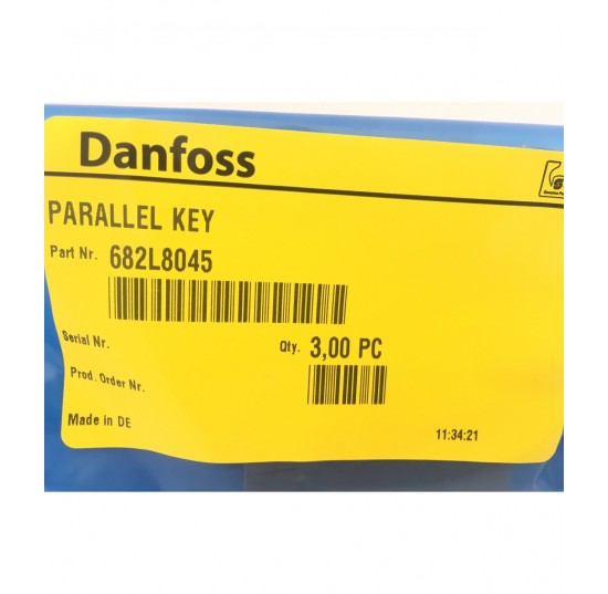 682L8045 - Parallel Key SAE Version 3/8x3/8x21/4 inch B.S. 46