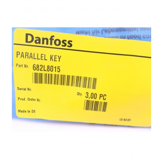 682L8015 - Parallel Key Metric Version A14x9x70 mm DIN 6885