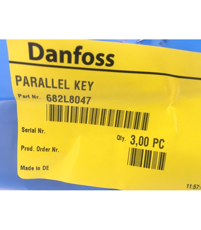 682L8047 - Parallel Key SAE Version 1/2x1/2x21/4 inch B.S. 46