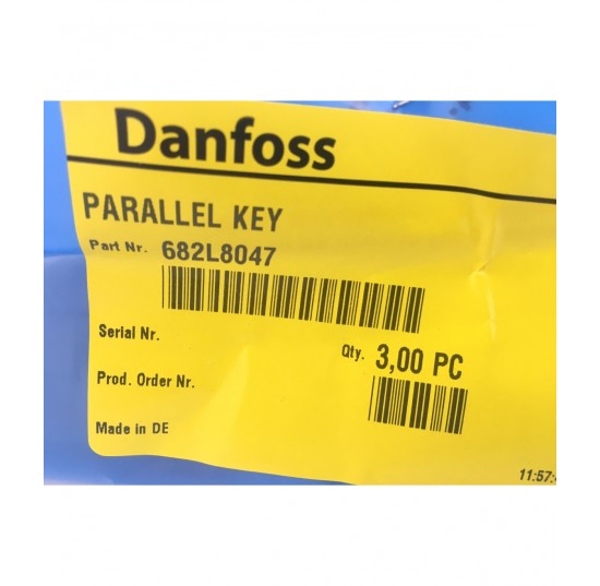 682L8047 - Parallel Key SAE Version 1/2x1/2x21/4 inch B.S. 46