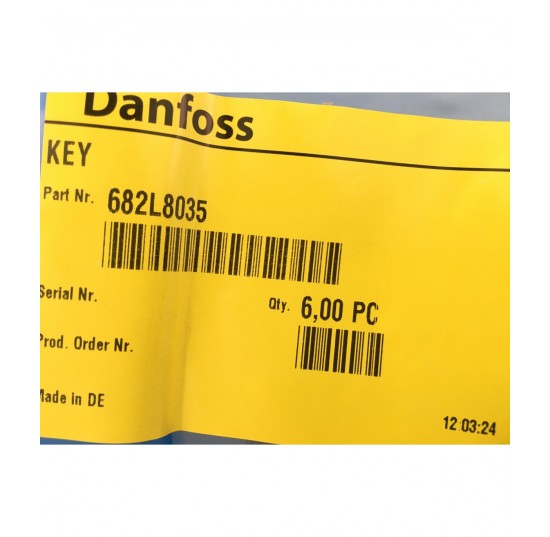 682L8035 - Parallel Key Metric Version A8x7x32 mm DIN 6885