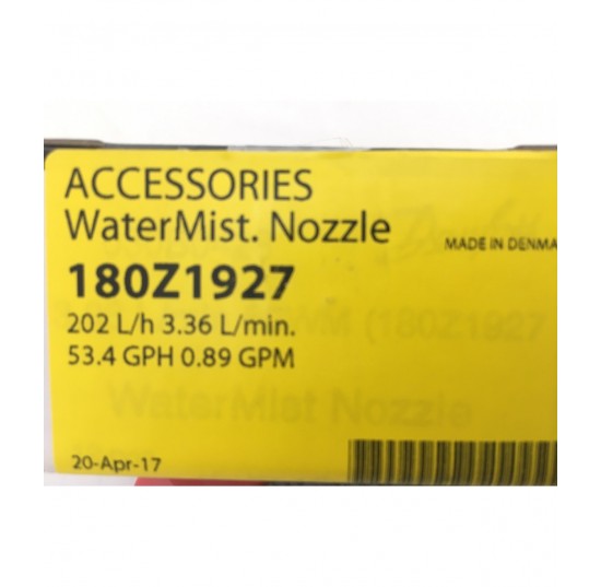 180Z1927 - Water Mist Nozzle