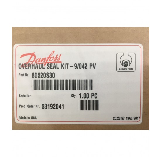 80520S30 - Overhaul Seal Kit