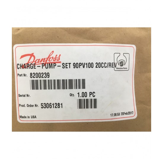 8200239 - 20cc Charge Pump Set