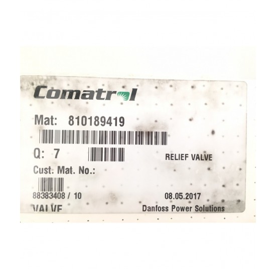 810189419 - Relief Valve