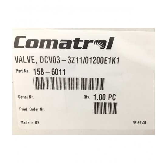 158-6011 - DCV03-3Z11