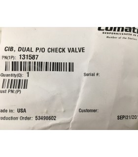 131587 - Dual PO Check Valve