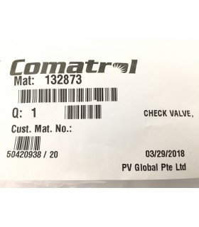 132873 - PO Check Valve CP453