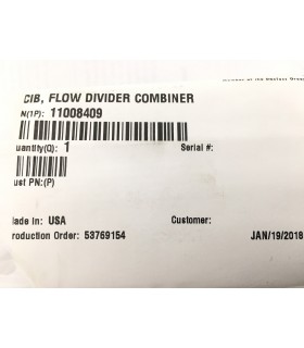 11008409 - Flow Divider/combiner CP340-1
