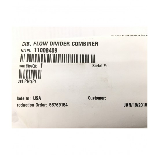 11008409 - Flow Divider/combiner CP340-1