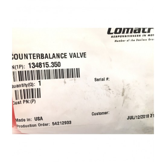 134815.350 - Counterbalance valve CP440-4