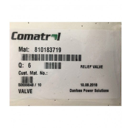 810183719 - Relief Valve VEN 04