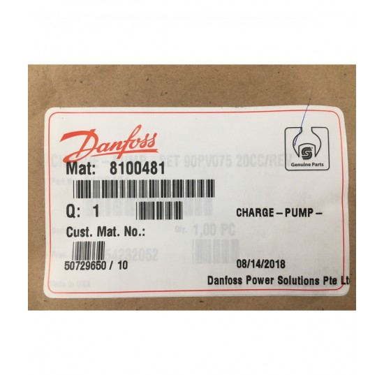 8100481 - 20cc Charge Pump Set