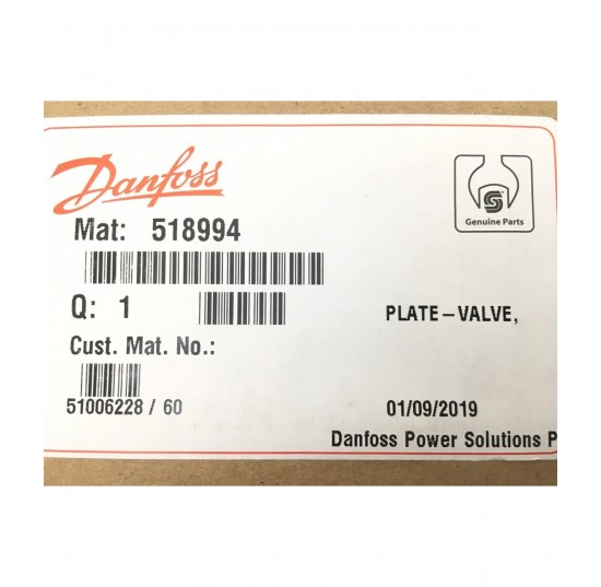 518994 - Valve plate