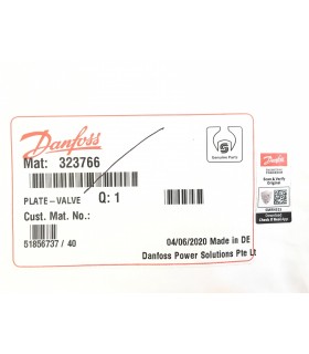323766 - Valve plate