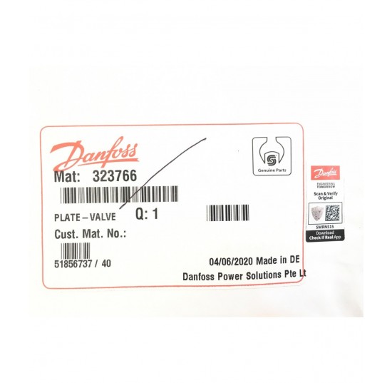 323766 - Valve plate