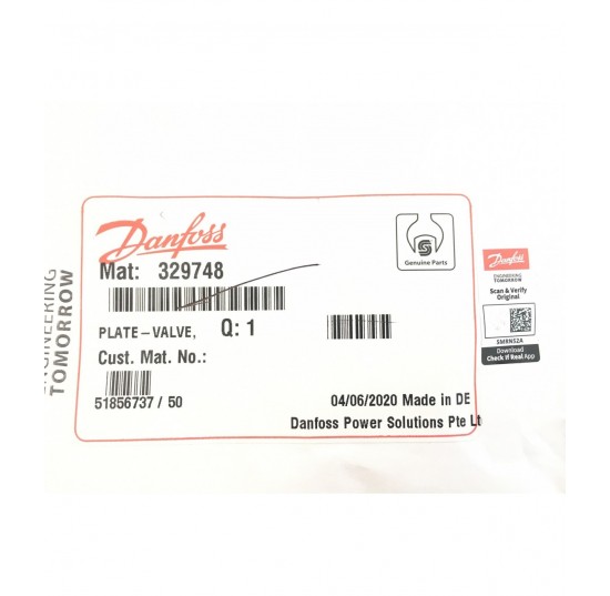 329748 - Valve plate