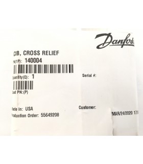 140004 - Dual Cross Relief Valve CP220-1