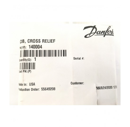 140004 - Dual Cross Relief Valve CP220-1