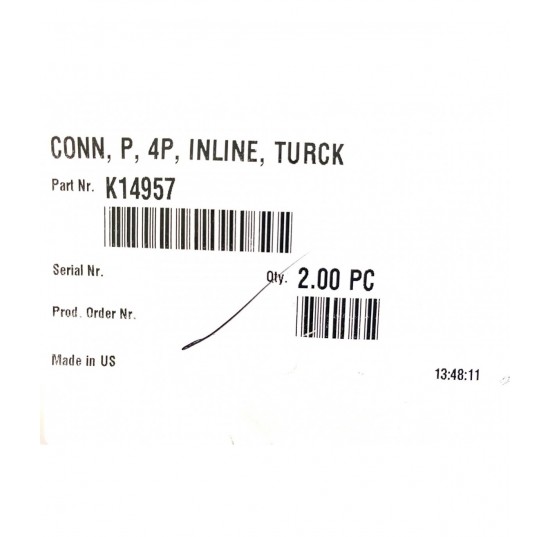 K14957 - 4-pin In-line Connector