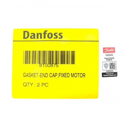 8100875 - End Cap Gasket 90MF075