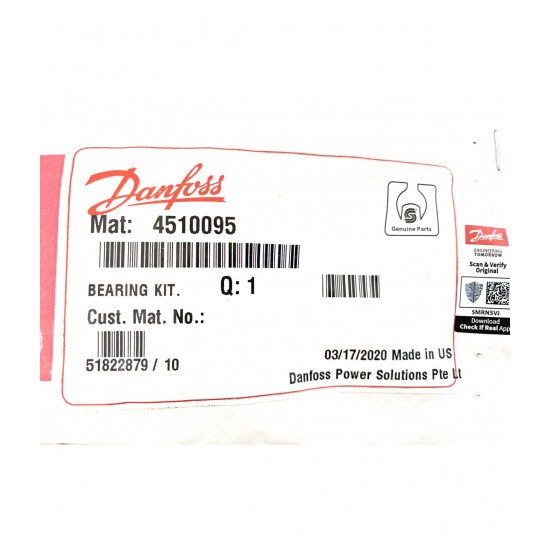 4510095 - Rear Bearing Kit for Series 45 J Frame