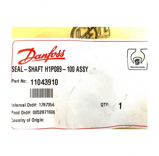 11043910 - Shaft seal kit for H1P089-100