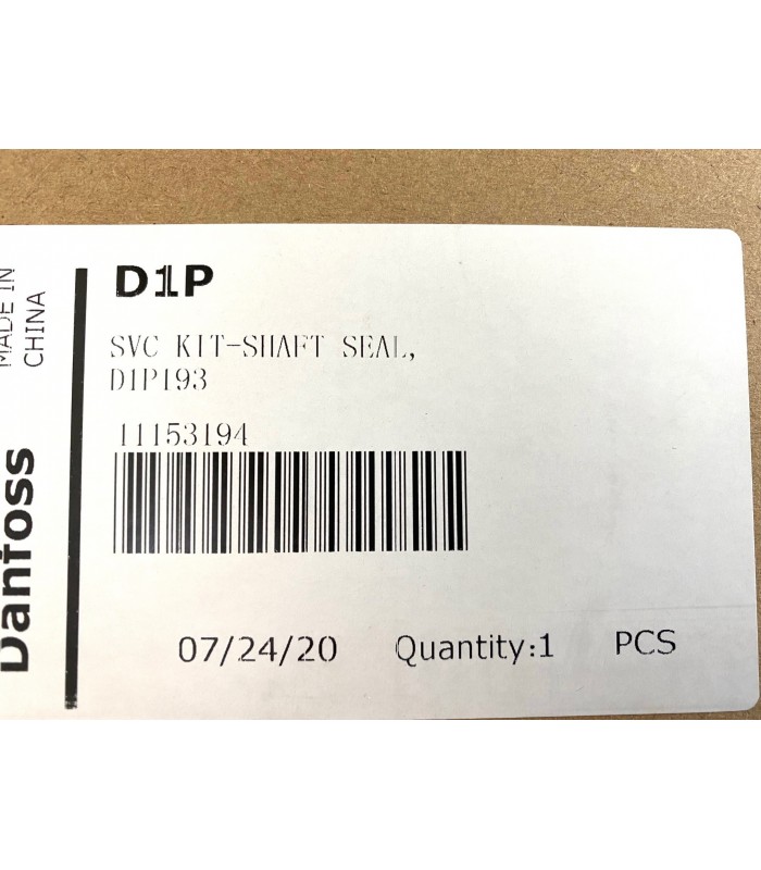11153194 - Shaft Seal kit for D1P193