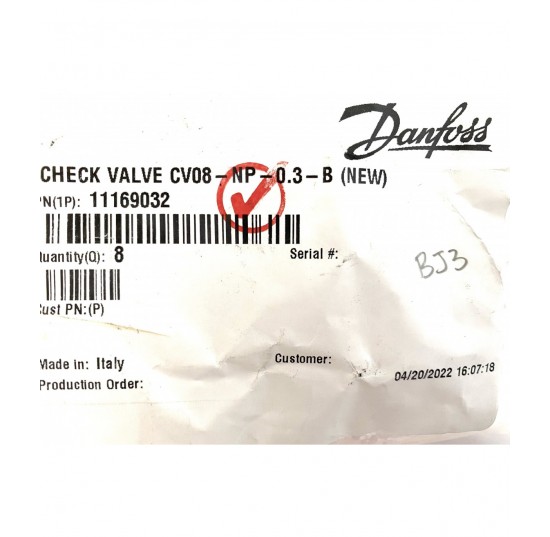 11169032 - Check Valve