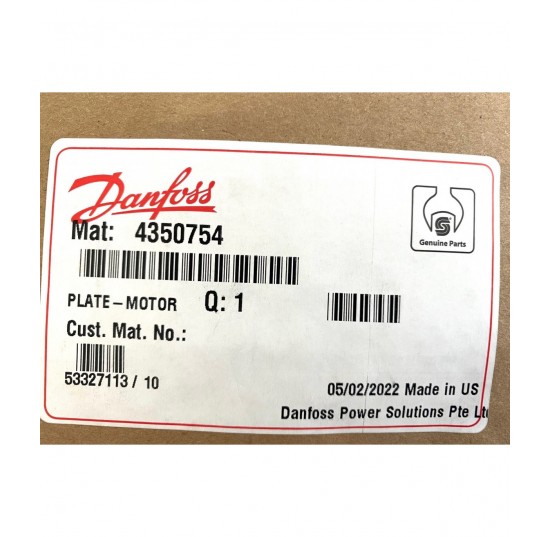 4350754 - Valve plate Series 40 M35/M44