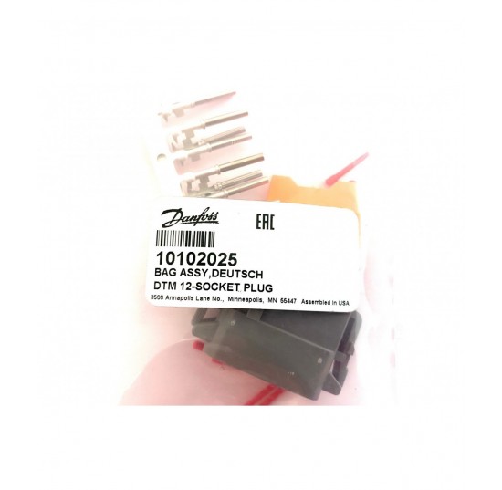 10102025 - DEUTSCH Connector bag Assembly 12-Socket Plug