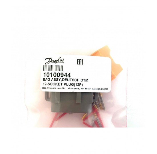 10100944 - DEUTSCH Connector bag Assembly 12-Socket Plug (12P)