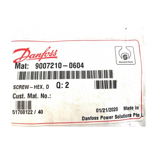 9007210-0604 - Screw HEX