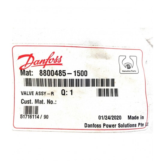 8800485-1500 - Remote Flushing Valve Assembly