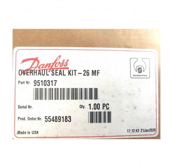 9510317 - Overhaul Seal Kit MF26