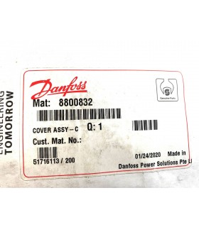 8800832 - Charge Pump Cover Assembly