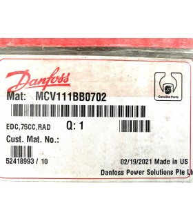MCV111BB0702 - Electrical Displacement Control (EDC) Series 90/75PV
