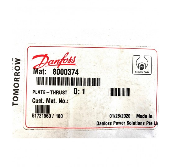 8000374 -  Thrust Plate