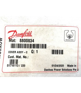 8800834 - Charge Pump Cover Assembly