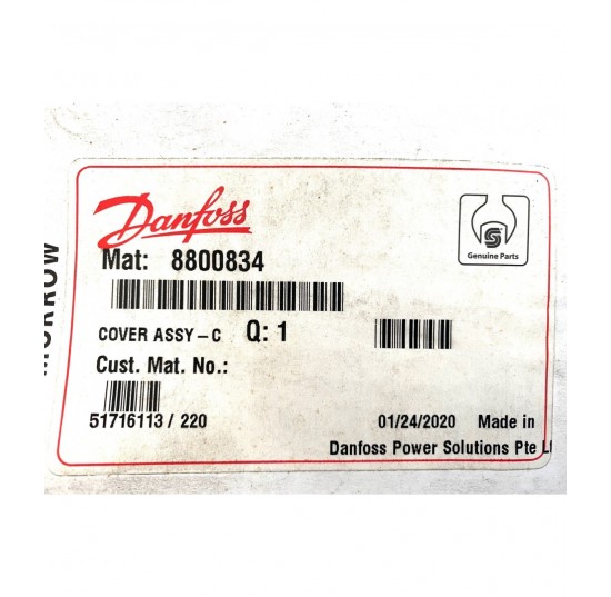 8800834 - Charge Pump Cover Assembly
