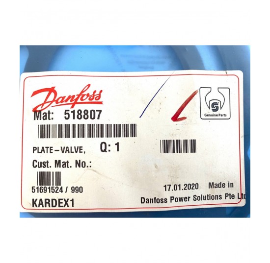 518807 - Valve Plate