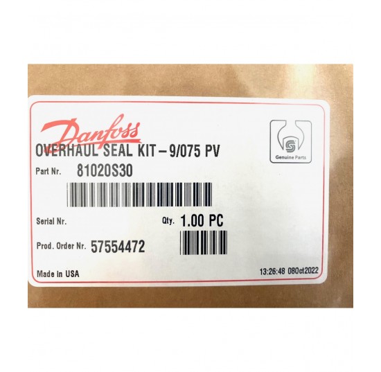 81020S30 - Overhaul Seal Kit 90PV075