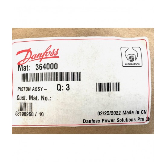 364000 -  Piston Assembly, Welded