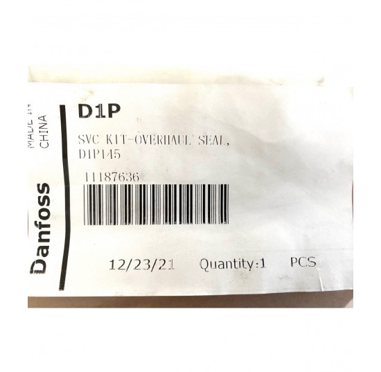 11187636 - Overhaul seal kit for D1P-130 & D1P-145