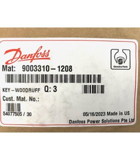 9003310-1208 - Woodruff Key 0.1235x0.500 THIN